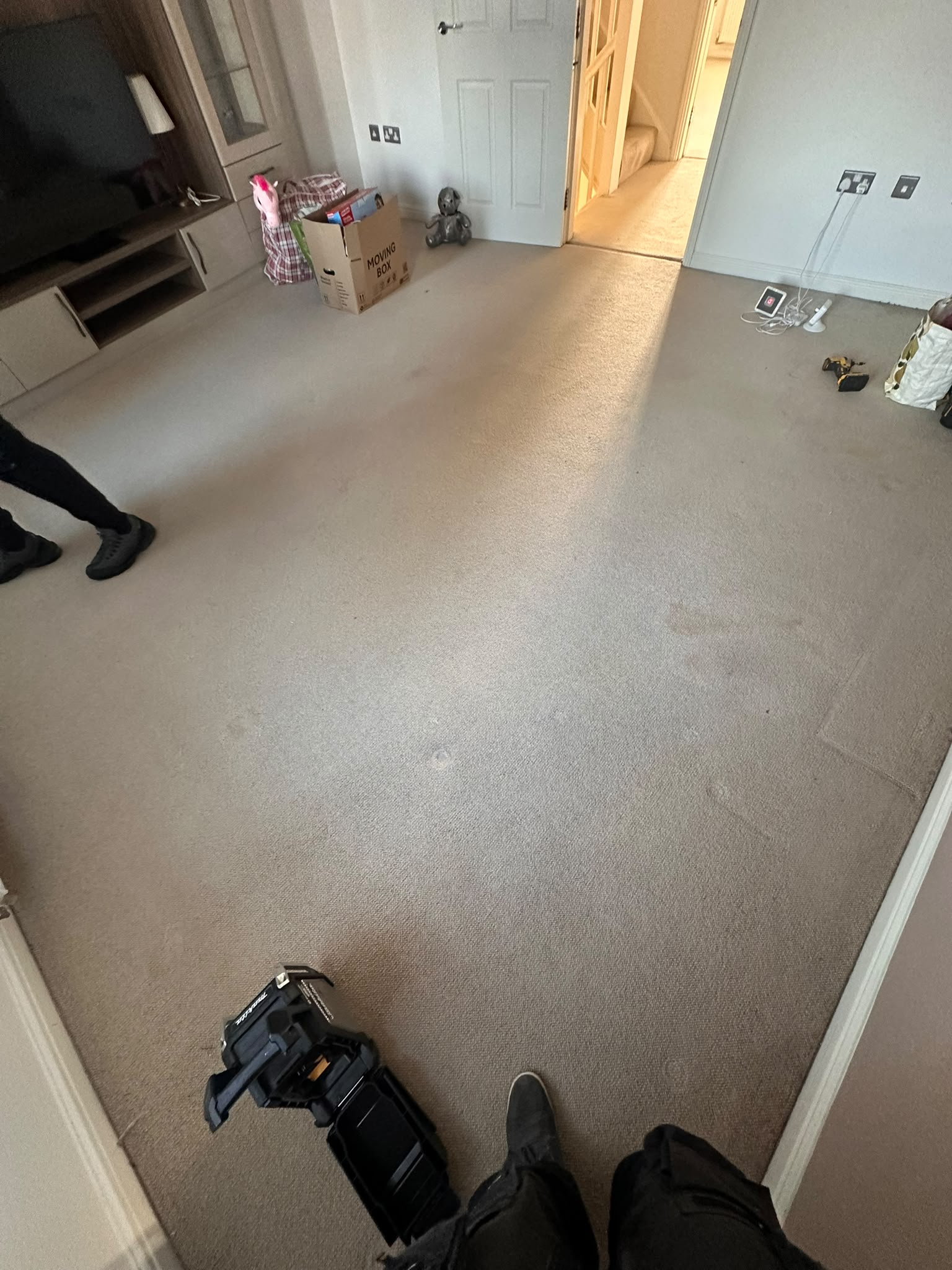 Lounge: New Carpet Fitted