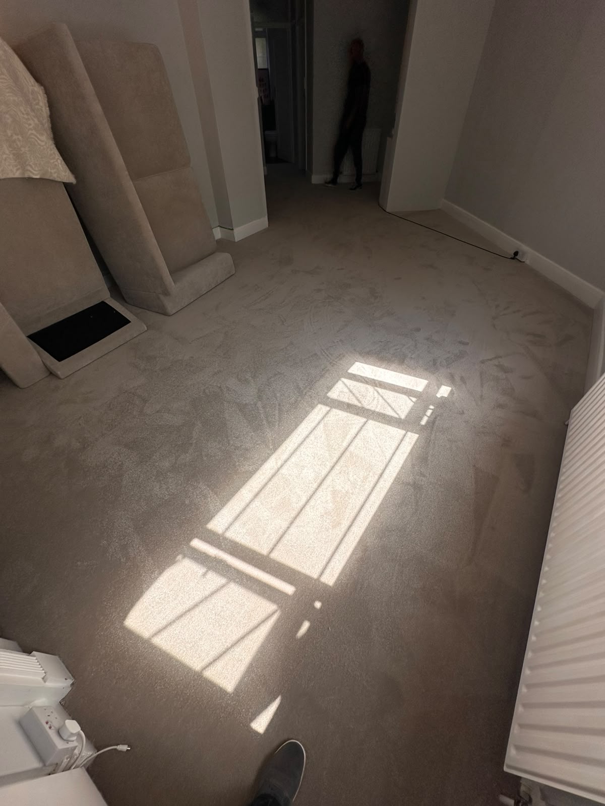 Cream Carpet Fitted in Bedroom and Hallway - Wimbledon SW19