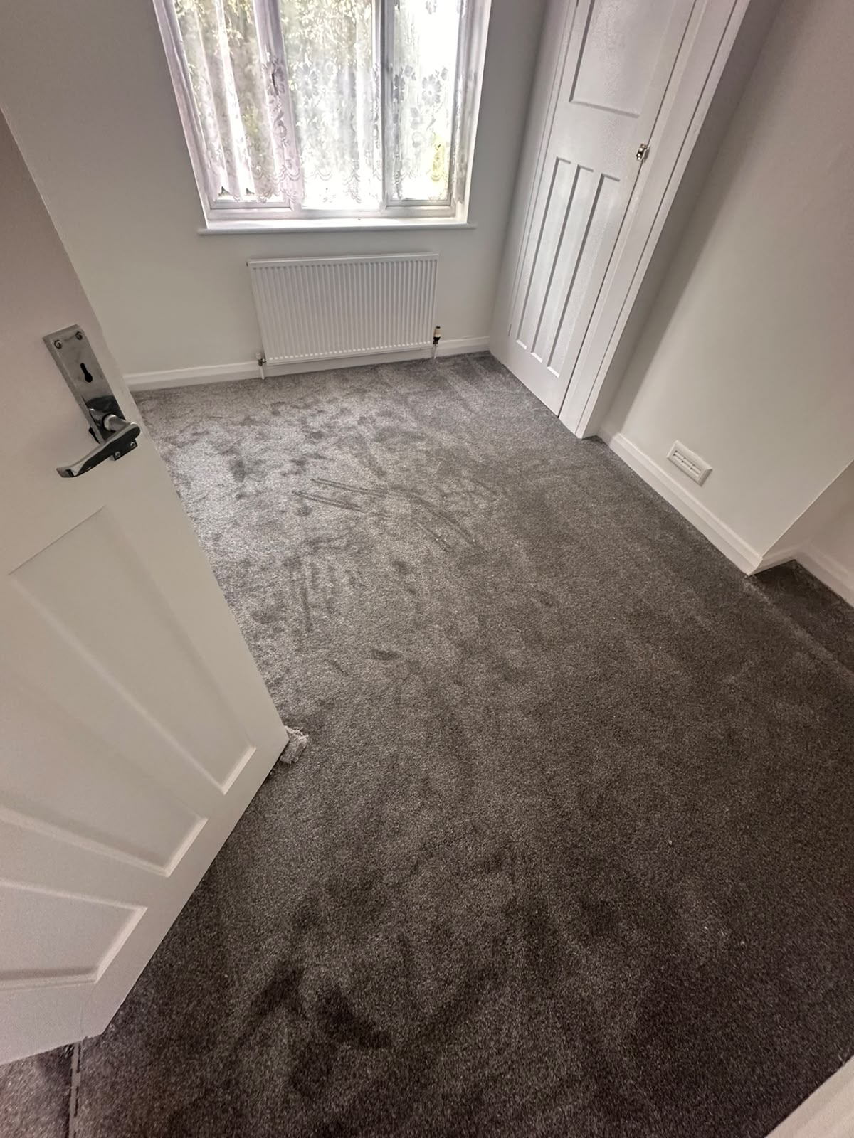 Grey Carpet Fitted in Hallway - Wimbledon SW19
