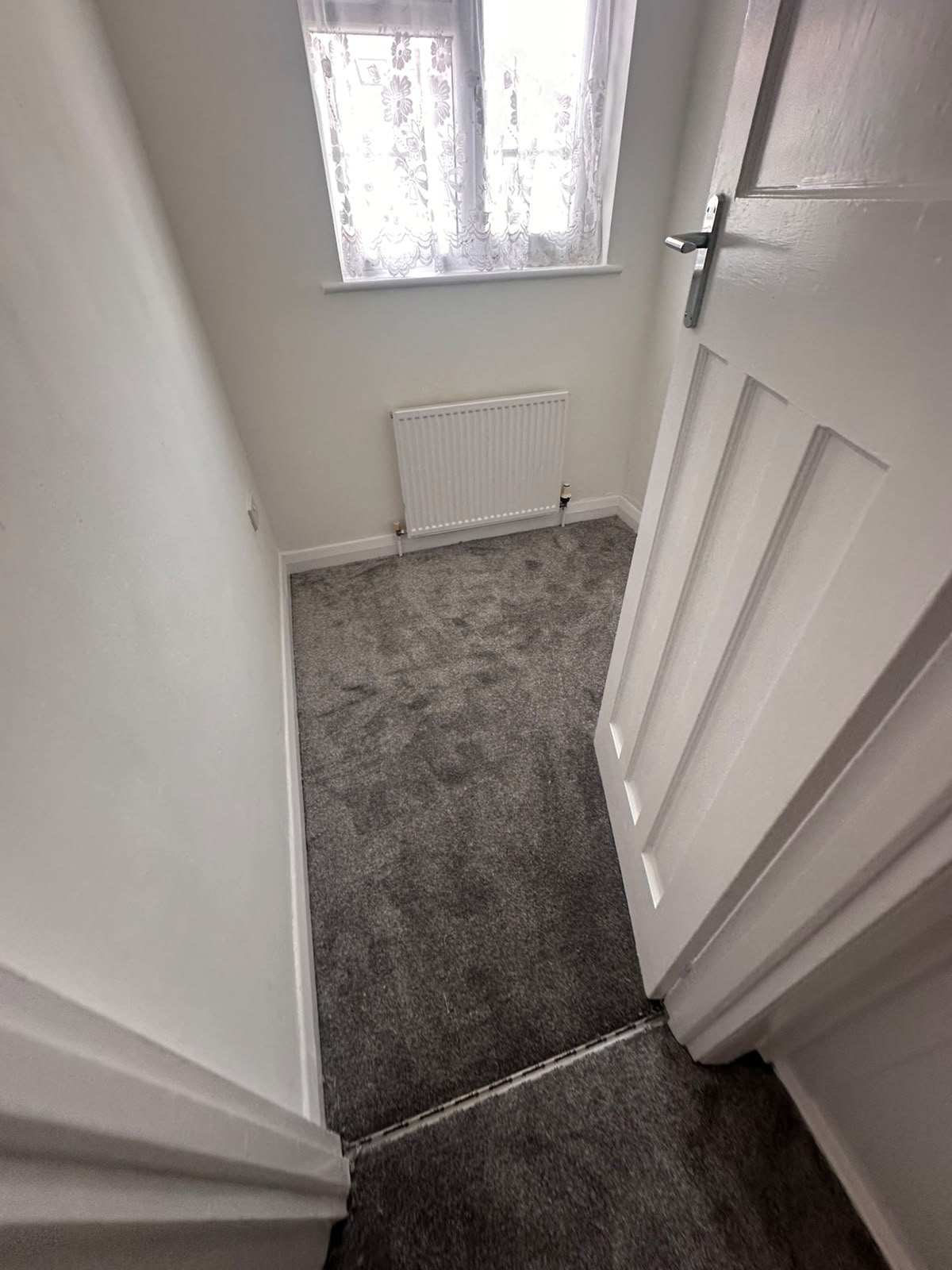 Grey Carpet Fitted on Upper Landing - Wimbledon SW19